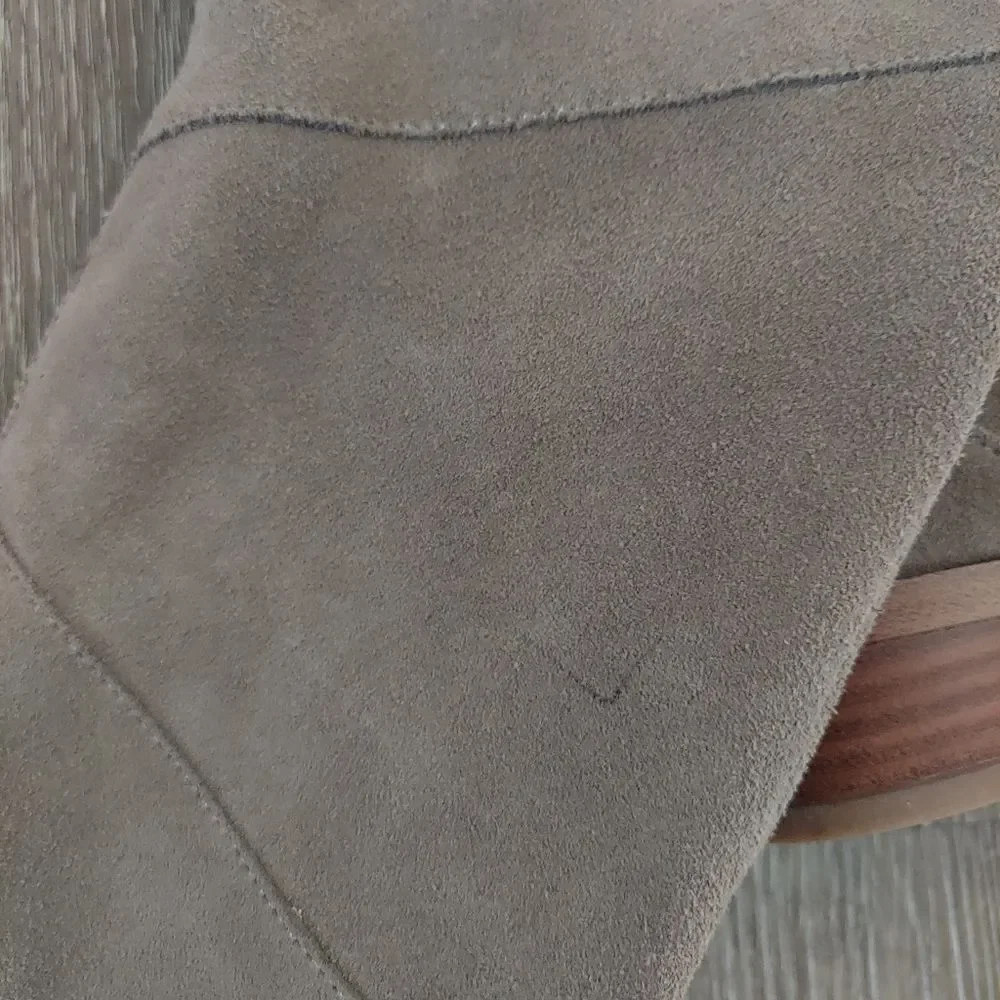 Sole Society Tiff Over The Knee Boots Taupe Size 8.5